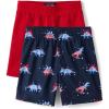 image:imageThe Childrens Place Baby Boys and Toddler Boys Athletic Basketball ShortsAmericana 2pack