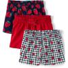 image:imageThe Childrens Place BabyGirls and Toddler Pull on Stretchy Waistband ShortStrawberry Gingham 3pack