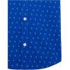 image:imageThe Childrens Place Baby Boys and Toddler Poplin Short Sleeve Button Down ShirtBlue Palm Geo