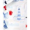 image:imageThe Childrens Place Baby Boys and Toddler Poplin Short Sleeve Button Down ShirtSailboats