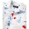 image:imageThe Childrens Place Baby Boys and Toddler Poplin Short Sleeve Button Down ShirtSailboats