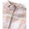 image:imageThe Childrens Place Baby Boys and Toddler Poplin Short Sleeve Button Down ShirtSandy Plaid