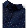 image:imageThe Childrens Place Baby Boys and Toddler Poplin Short Sleeve Button Down ShirtTidal
