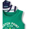 image:imageThe Childrens Place Boys and Toddler Assorted Sleeveless Tank TopsSoft White 3pack