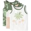 image:imageThe Childrens Place Baby Boys and Toddler Assorted Tank TopTropical 3pack