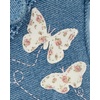 image:imageThe Childrens Place Girls and Toddler High Top SneakersDenim Butterfly
