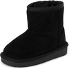image:imageThe Childrens Place Baby Girls Baby Girls and Toddler Classic Ankle Boots Faux Fur LinedBlack