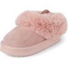 image:imageThe Childrens Place Baby Girls Faux Fur Lined Platform SlippersPink