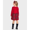 image:imageThe Childrens Place Baby Girls Plaid Flannel Woven Tiered DressClassic Red Plaid
