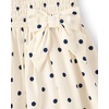image:imageThe Childrens Place Girls and Toddler Girls Short Sleeve Smocked DressMarshmallow Dot