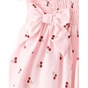 image:imageThe Childrens Place Girls and Toddler Girls Short Sleeve Smocked DressPetal Cherries