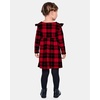 image:imageThe Childrens Place Girls and Toddler Skater Dress Long SleeveBlack Red Flutter