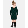 image:imageThe Childrens Place Girls and Toddler Skater Dress Long SleeveGreen Plaid