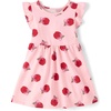 image:imageThe Childrens Place Baby and Toddler Girls Short Sleeve Casual DressesPink Apple