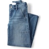 image:imageThe Childrens Place Girls Baggy Cargo JeansLight Thea Wash