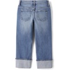image:imageThe Childrens Place Girls Straight Leg Jeans90s Valley Wash Ankle Cuff