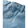 image:imageThe Childrens Place Girls Wide Leg JeansValley Wash Blue