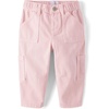 image:imageThe Childrens Place Baby Girls and Toddler Barrel Leg JeansRose Mist