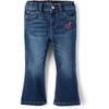 image:imageThe Childrens Place Baby Girls and Toddler Flare JeansGrove Wash