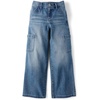 image:imageThe Childrens Place Girls Baggy Cargo JeansLight Thea Wash