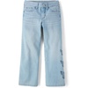 image:imageThe Childrens Place Girls Wide Leg JeansOlly Wash