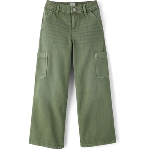 image:imageThe Childrens Place Girls Baggy Cargo JeansGarden Cress