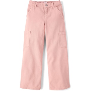 image:imageThe Childrens Place Girls Baggy Cargo JeansPink Melon