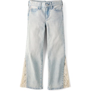 image:imageThe Childrens Place Girls Wide Leg JeansTinsley Wash