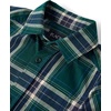 image:imageThe Childrens Place Boys Short Sleeve Poplin Button Down ShirtBalt Green Plaid