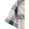 image:imageThe Childrens Place Boys Short Sleeve Poplin Button Down ShirtHaystack Plaid