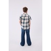 image:imageThe Childrens Place Boys Short Sleeve Poplin Button Down ShirtHaystack Plaid