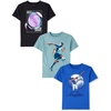 image:imageThe Childrens Place Boys Short Sleeve Graphic T Shirt 3PackBaseketballBaseballSoccer
