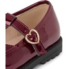 image:imageThe Childrens Place Girls and Toddler Closed Toe Maryjane FlatsBurgundy