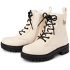 image:imageThe Childrens Place Girls Girls Lace Up Combat BootsOffwhite