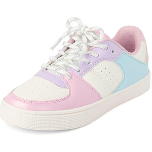image:imageThe Childrens Place Girls Casual Lace Up Low Top SneakersMulti Colorblock