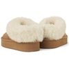 image:imageThe Childrens Place Girls Girls IndoorOutdoor Comfy Slip on Platform Shoes Faux Fur LinedTan