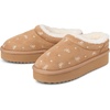 image:imageThe Childrens Place Girls Girls IndoorOutdoor Comfy Slip on Platform Shoes Faux Fur LinedTan Bows
