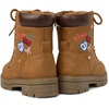 image:imageThe Childrens Place girls Lace Up Combat BootsTan Patchwork