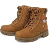 image:imageThe Childrens Place girls Lace Up Combat BootsTan Patchwork