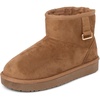 image:imageThe Childrens Place Girls Faux Fur Lined Pull on BootsTan