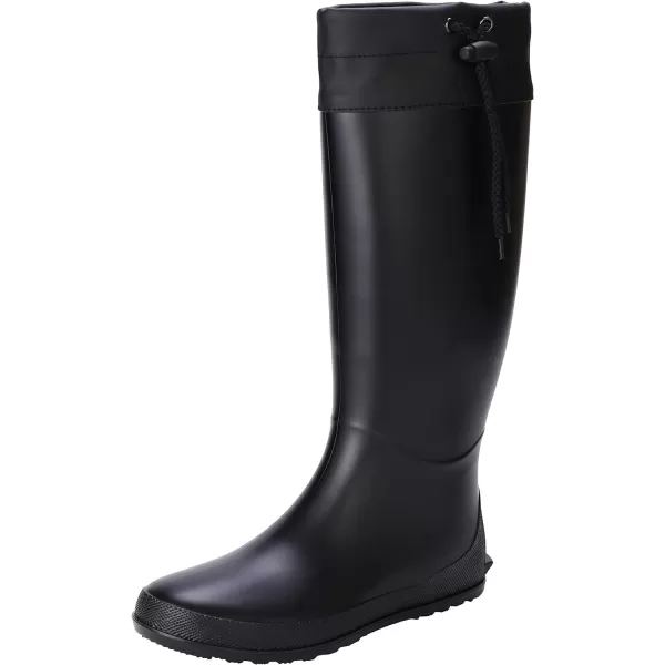 Asgard Packable Tall Rain Boots for Women Waterproof Rubber Garden Boots Ultra Lightweight Flat Wellies Mud Boots- NOT FOR WIDE CALF