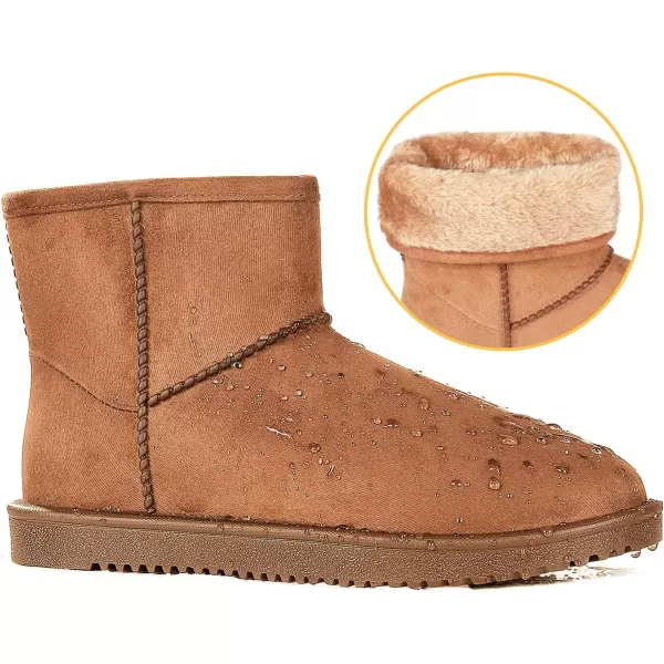 Asgard Women's Classic Snow Boots Full Waterproof Short Winter Boots
