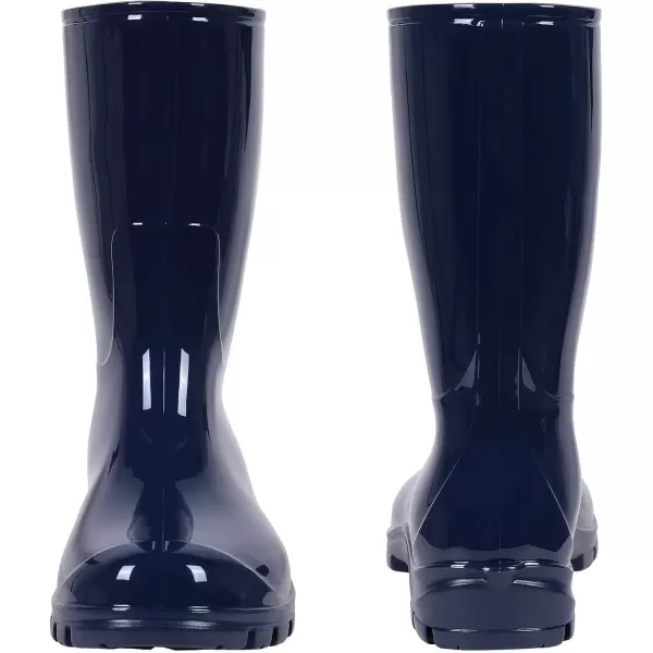 Asgard Women's Mid Calf Rain Boots Printed Waterproof Rubber Boots Short Garden Shose