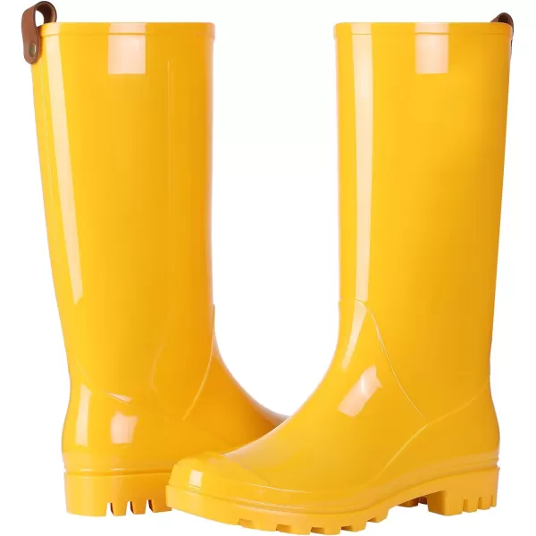 Asgard Women’s Tall Rain Boots Waterproof Knee High Rainboots - Slim Calf-…