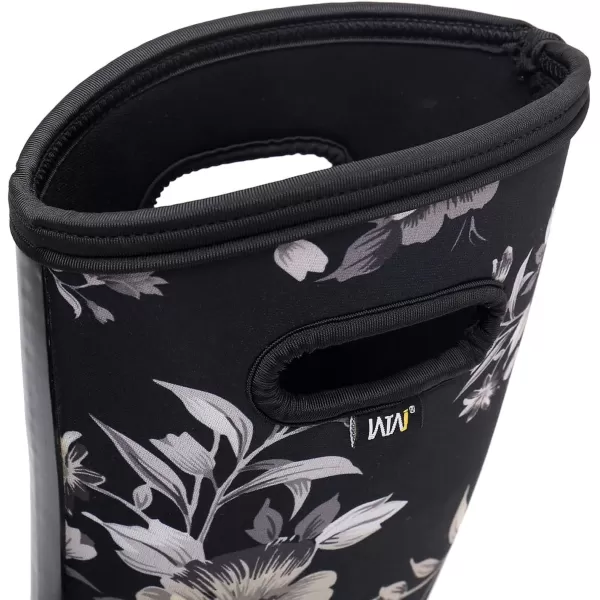 WTW Mid Calf Rain Boots for Women - Waterproof Insulated Neoprene Mud Boots Outdoor Hunting Garden Boots