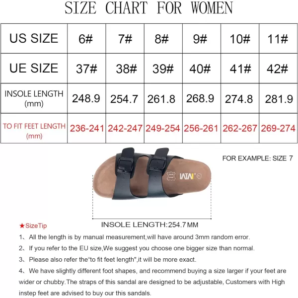 Women's Cork Footbed Sandals - Cow Suede Slide Sandals for Women with Adjustable Strap Buckle Open Toe Beach Sandals