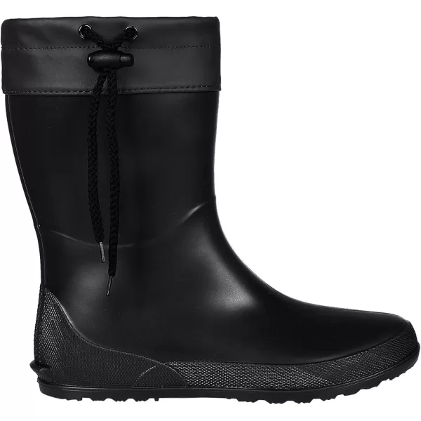 Women's Mid Calf Rain Boots Collar Muck Boots Ultra Lightweight Portable Garden Shoes