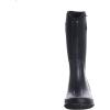 imageWTW Rubber Rain Boots for Men MultiSeason Mid Waterproof Insulated Neoprene Rubber Outdoor Hunting BootsBlack