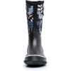 imageWTW Womens Rubber Rain Boots  Mid Calf Waterproof Insulated Neoprene Muck Boots Outdoor Hunting Garden Boots for WomenBlue Berry