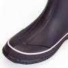 imageWTW Womens Rubber Rain Boots  Mid Calf Waterproof Insulated Neoprene Muck Boots Outdoor Hunting Garden Boots for WomenPink Flower